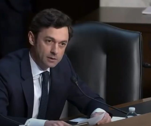 Sen. Jon Ossoff Rips Trump Administration Officials To Their Faces