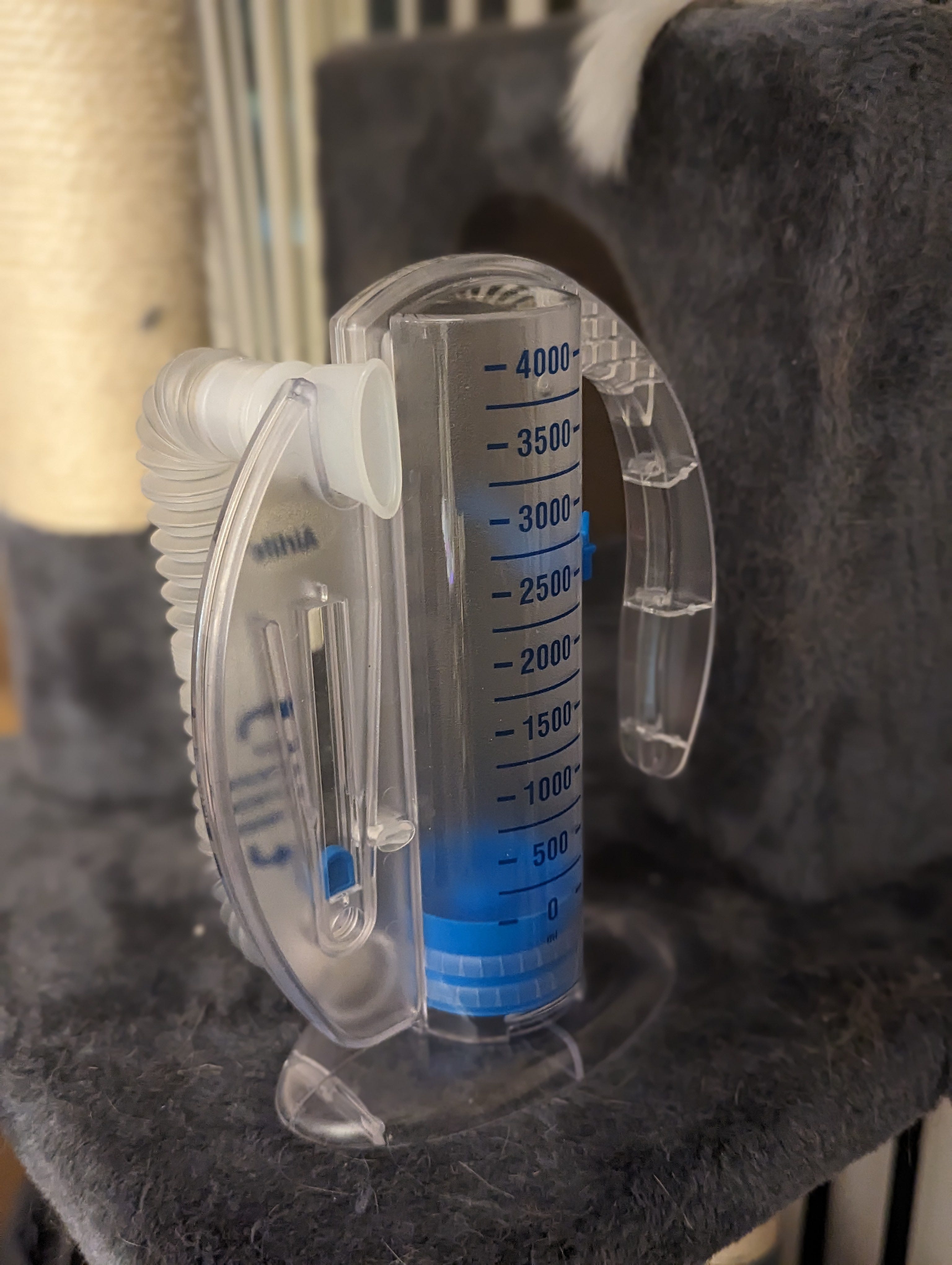My Newest Incentive Spirometer, Physical Therapy, and Magic