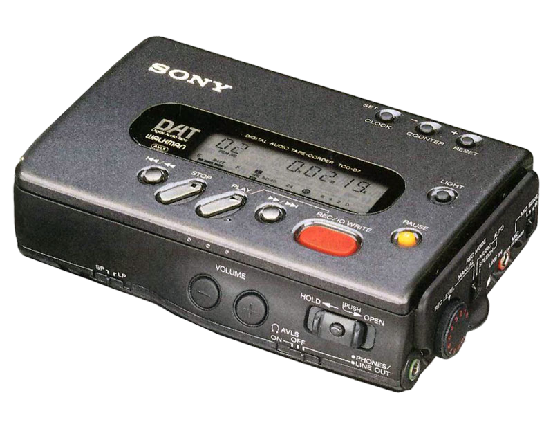Sony WMD-DT1 DAT Walkman Digital Audio Tape Player Retro