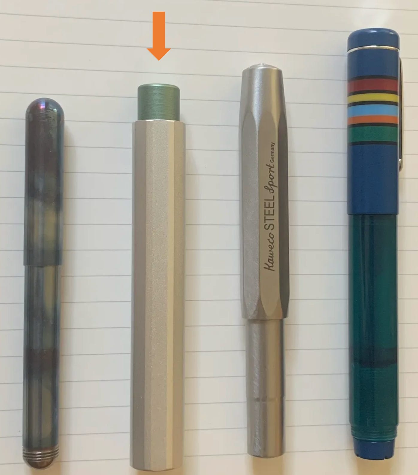 Tom's Studio makes the best pocket fountain pen for people with big beef hands