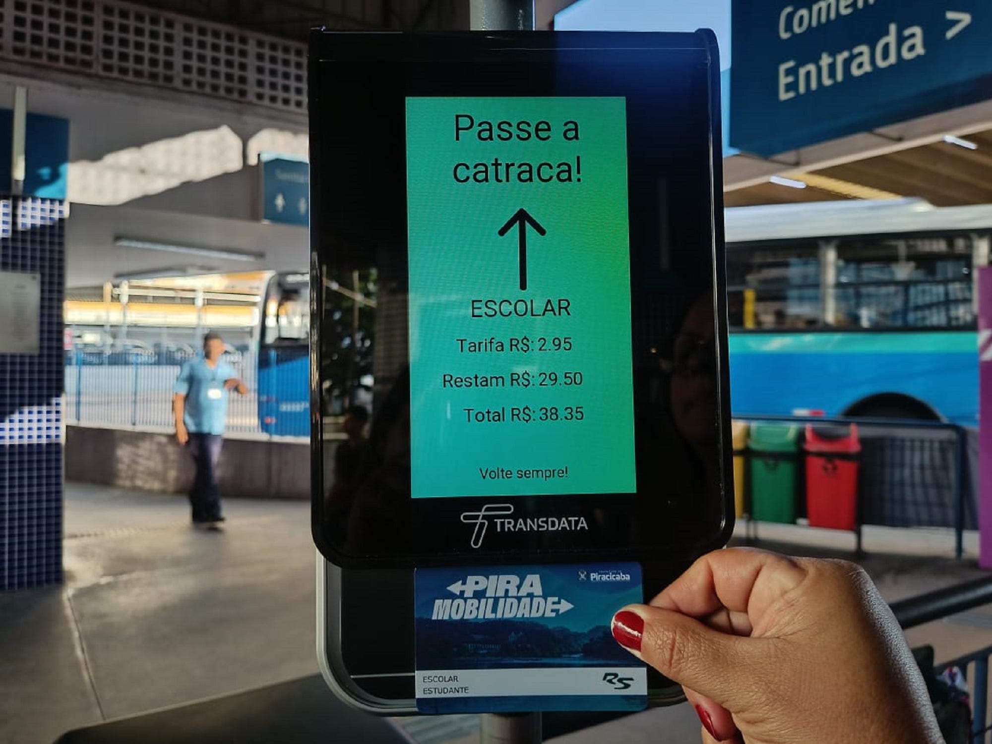 Recadastramento para passe escolar termina em 1 de abril