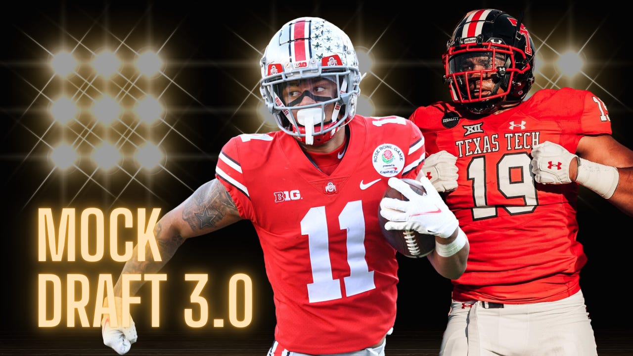 2023 Rookie Mock Draft 3.0 by IDP Bob The IDP Show