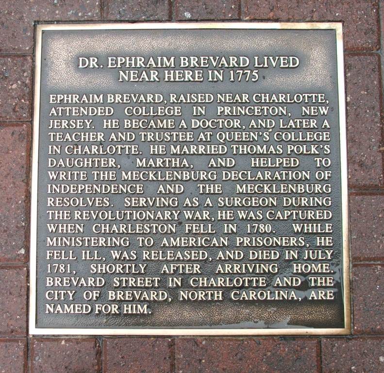 Historical Heavyweights Charlotte founding father resented British