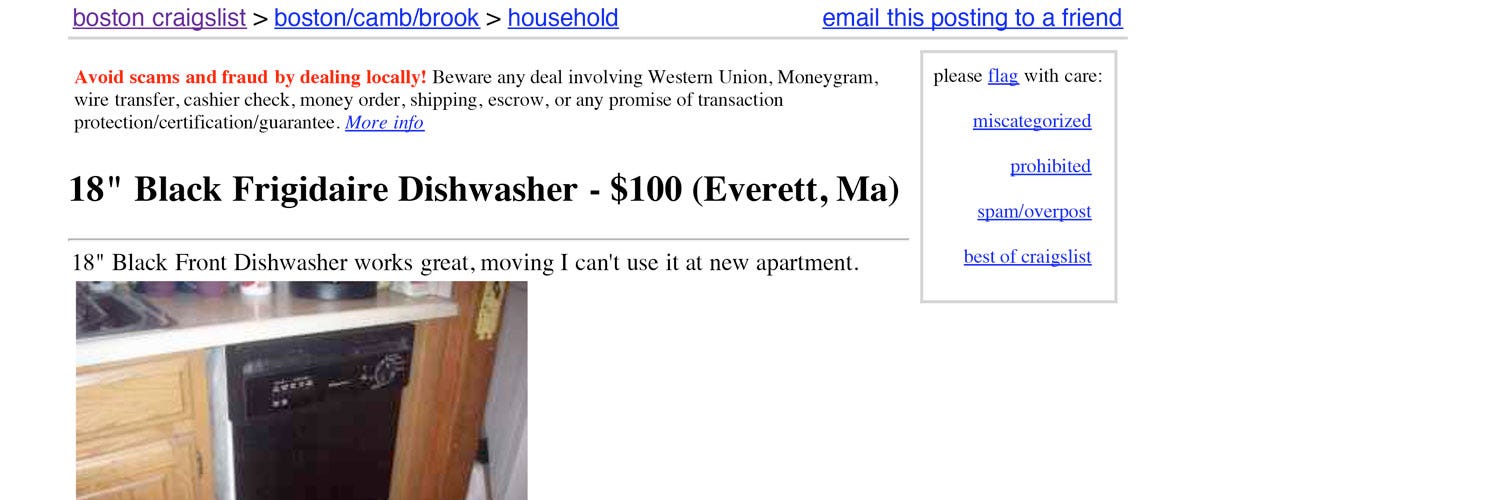Dishwashers for sale on craigslist top