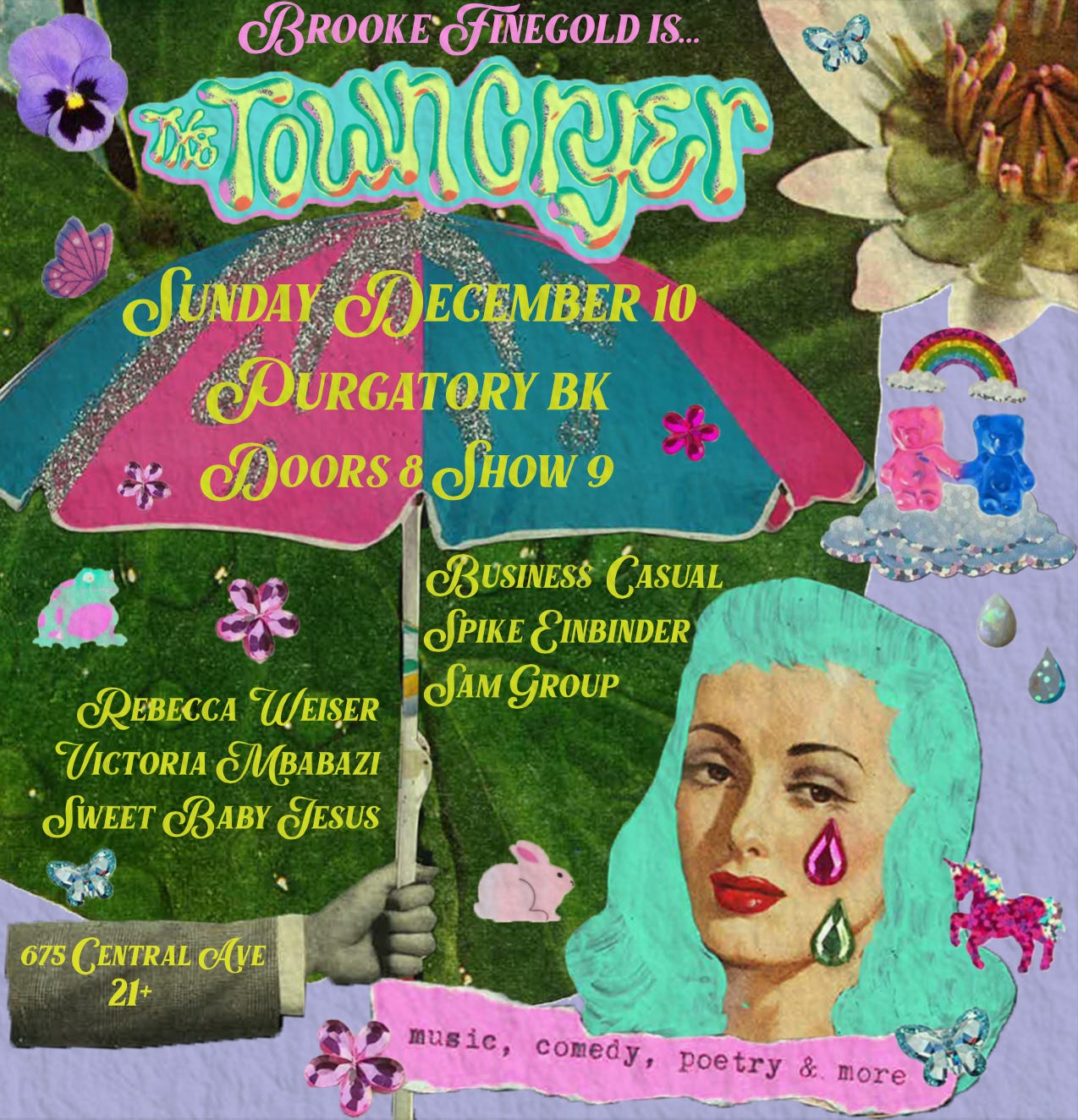 tinsel town, USA by Brooke Finegold🌈 The Town Cryer