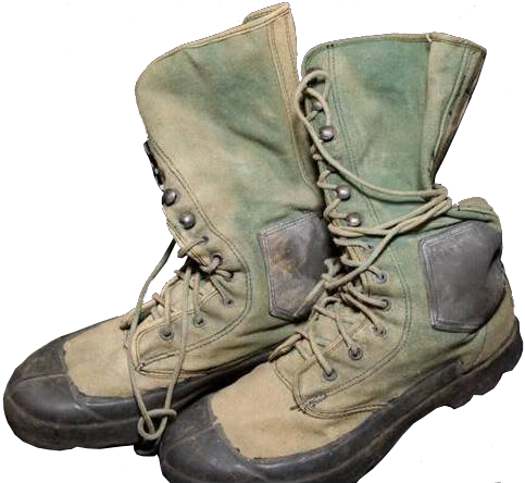 British army shop canvas jungle boots