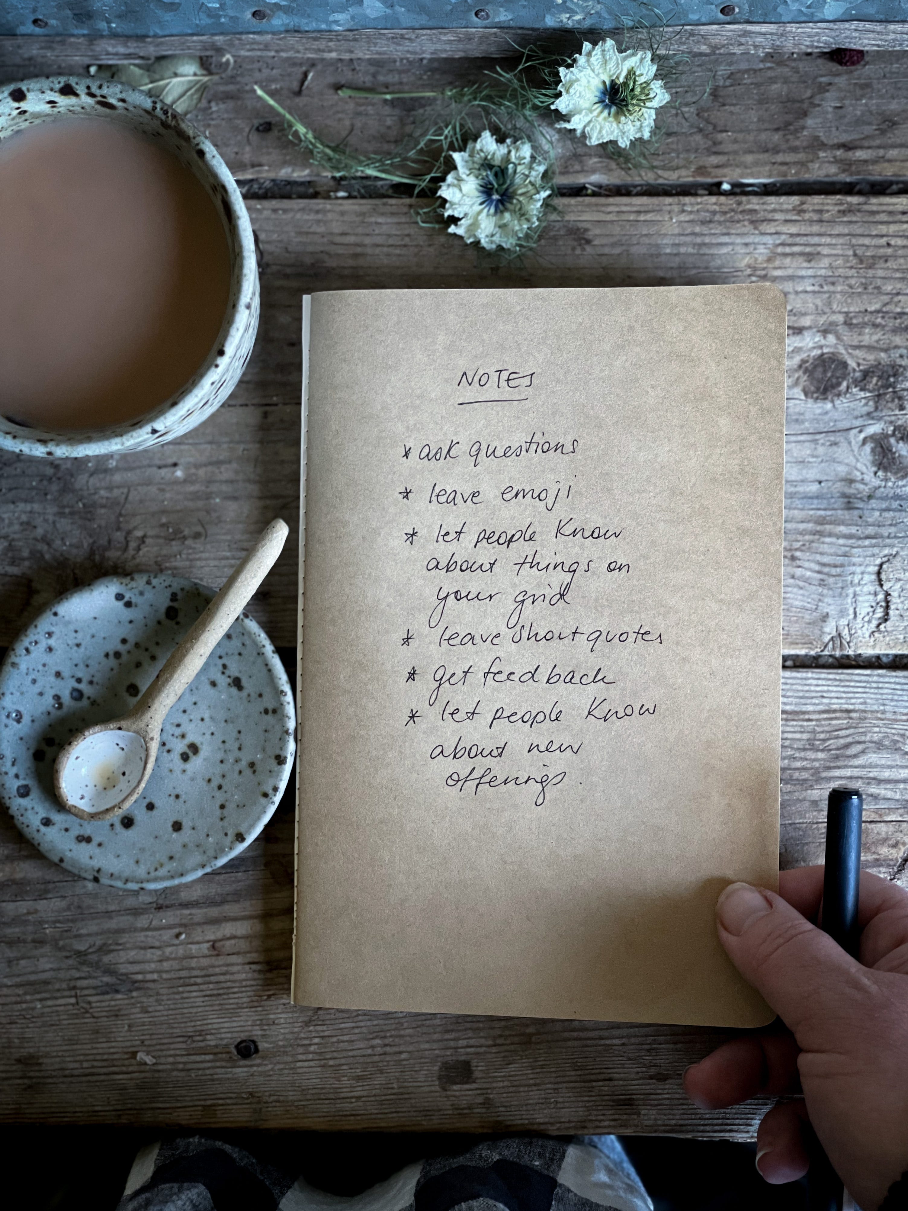 Instagram Notes - by Ilona - Letters to Quiet Creatives