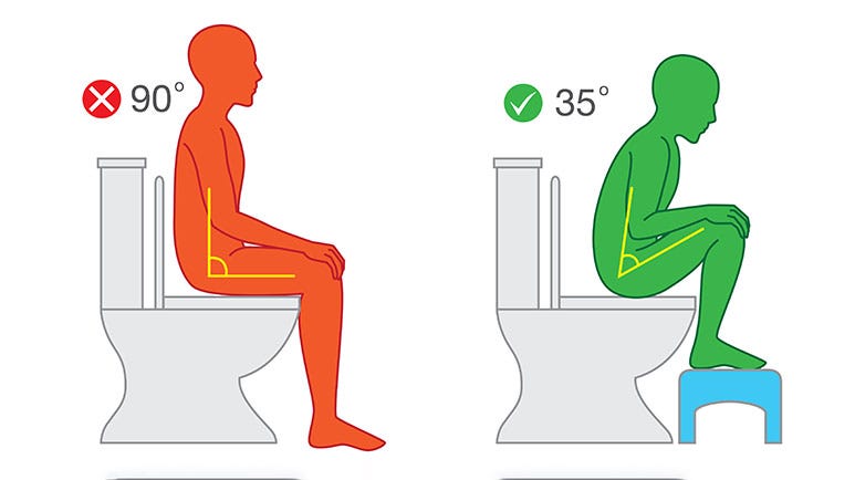 To Defecate The Perfect Position to Poop - by Dr. Joseph Mercola