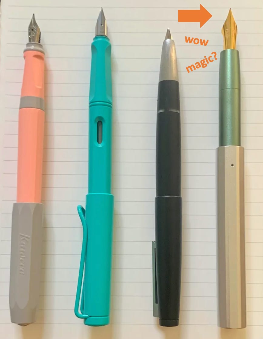 Tom's Studio makes the best pocket fountain pen for people with big beef hands