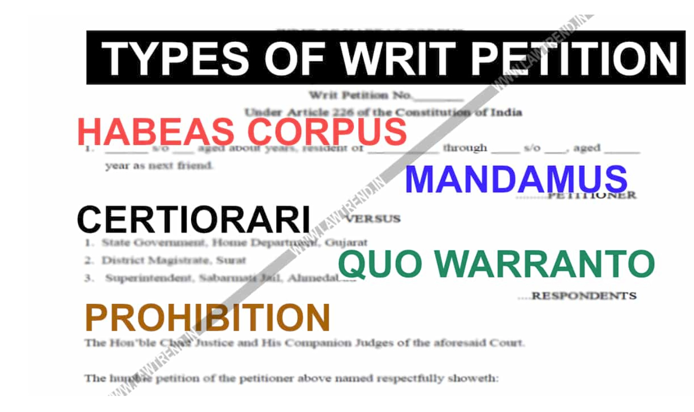 The basics of filing of a Writ Petition and how to comply with office