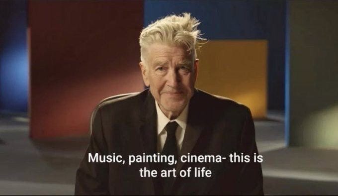 David Lynch = Wacky + Weird + Wonderful - by Clint Collide