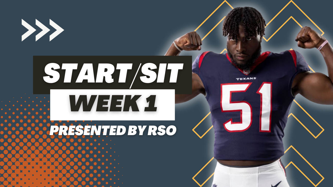 IDP Start/Sit Week 1 by Jake Kohlhagen The IDP Show