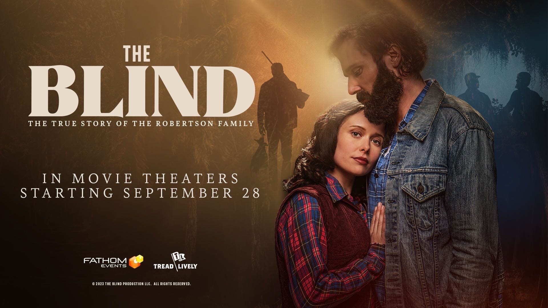 First Look at the Robertson Family's New Movie The Blind