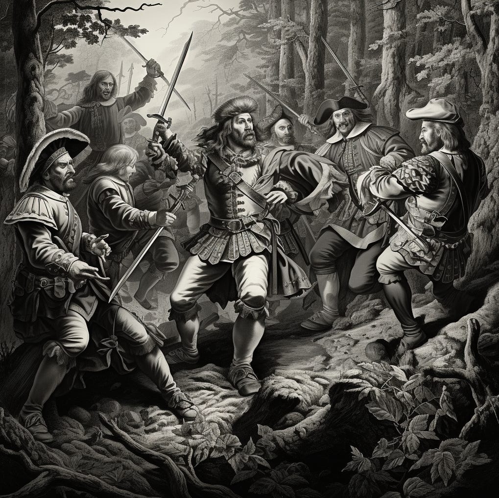 The Fateful Ambush: The Murder of Sir John Carmichael by the Armstrongs