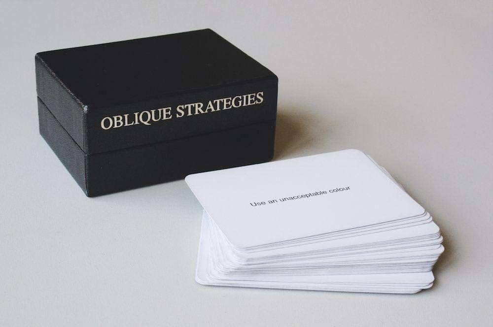Subtle Maneuvers x Oblique Strategies - by Mason Currey