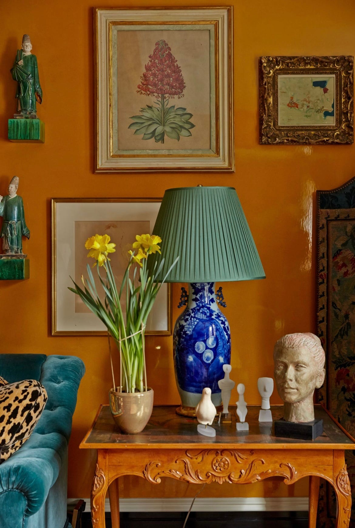 NYC Apartment by Miles Redd - by Lynn Byrne - Emerald City