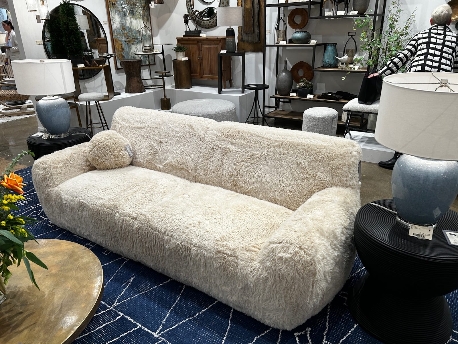 Berlin lounge sherpa sofa best sale