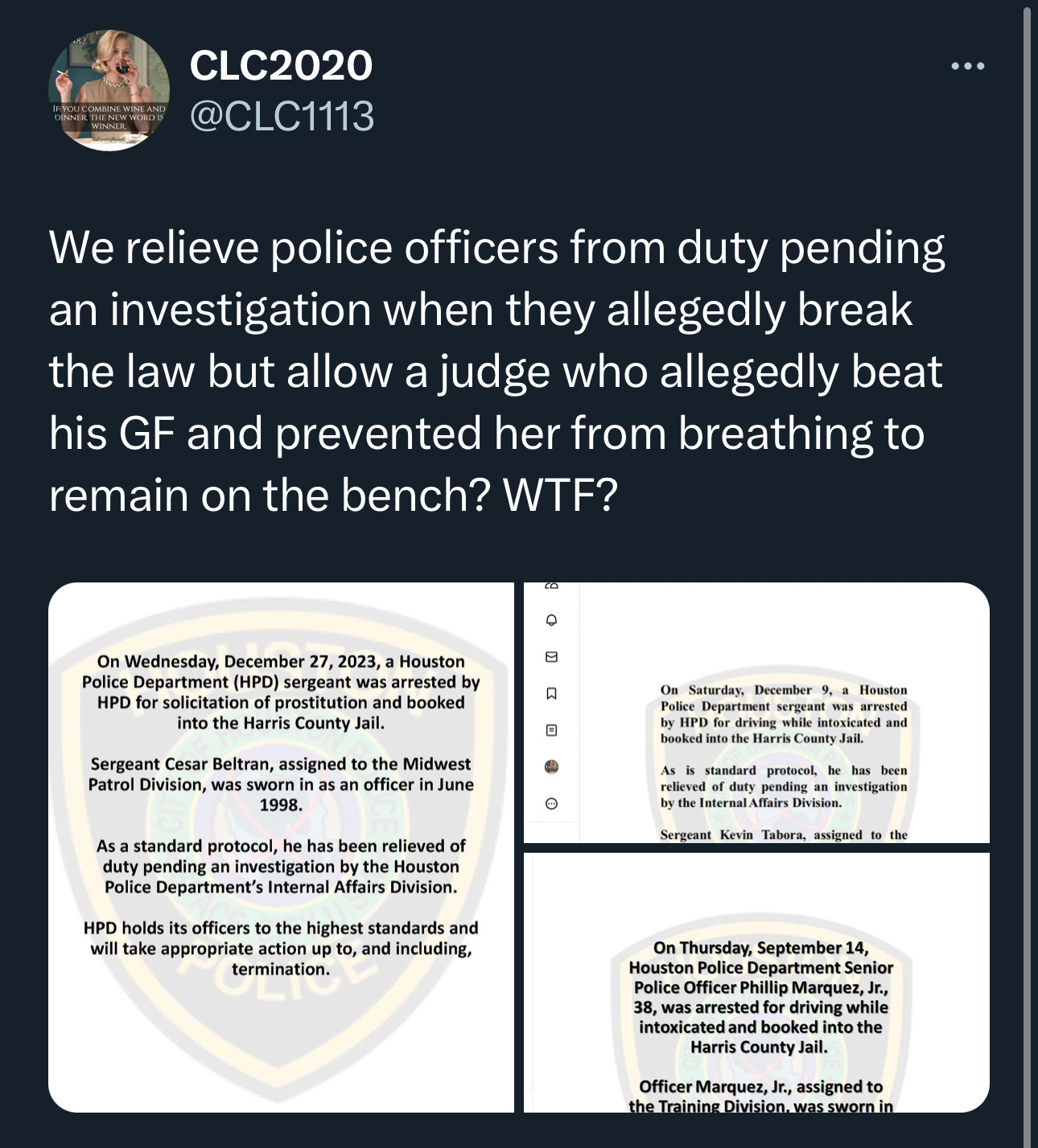 Harris County Criminal Court Judge Returns to His Seat Fresh on the