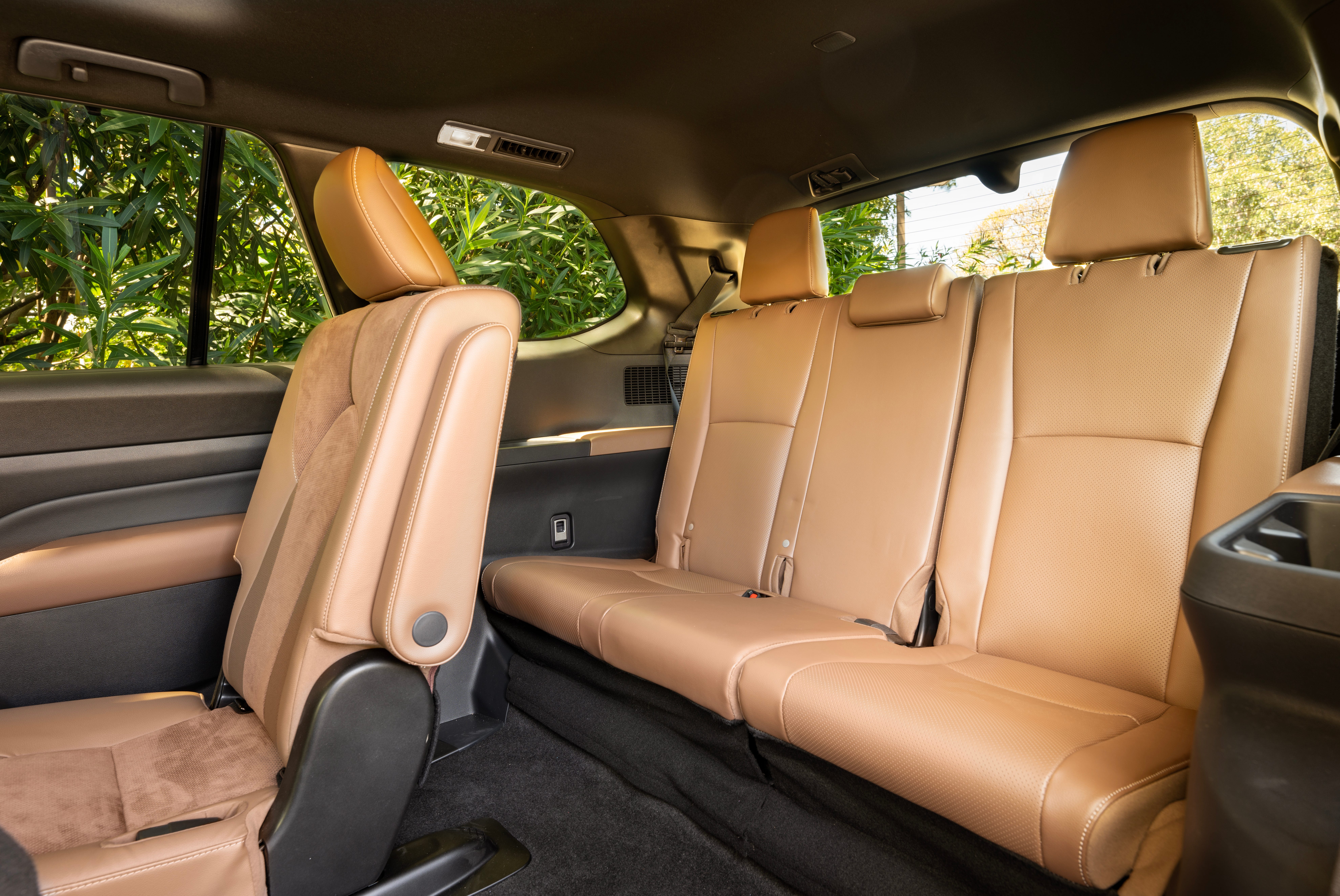 Toyota suv third row best sale