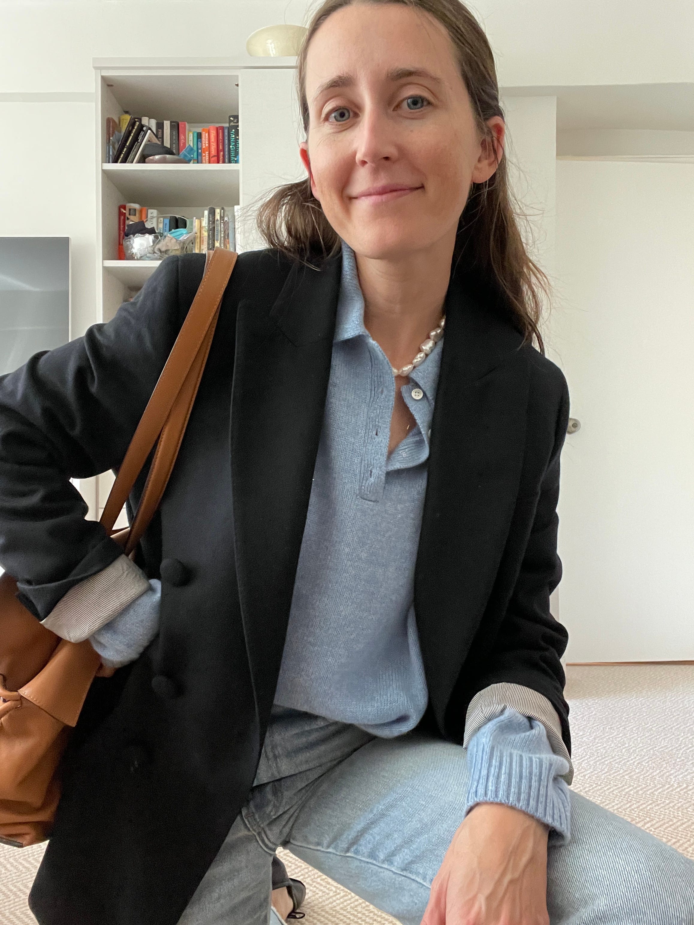 The Knit Polo Will Carry You Through - by Becky Malinsky