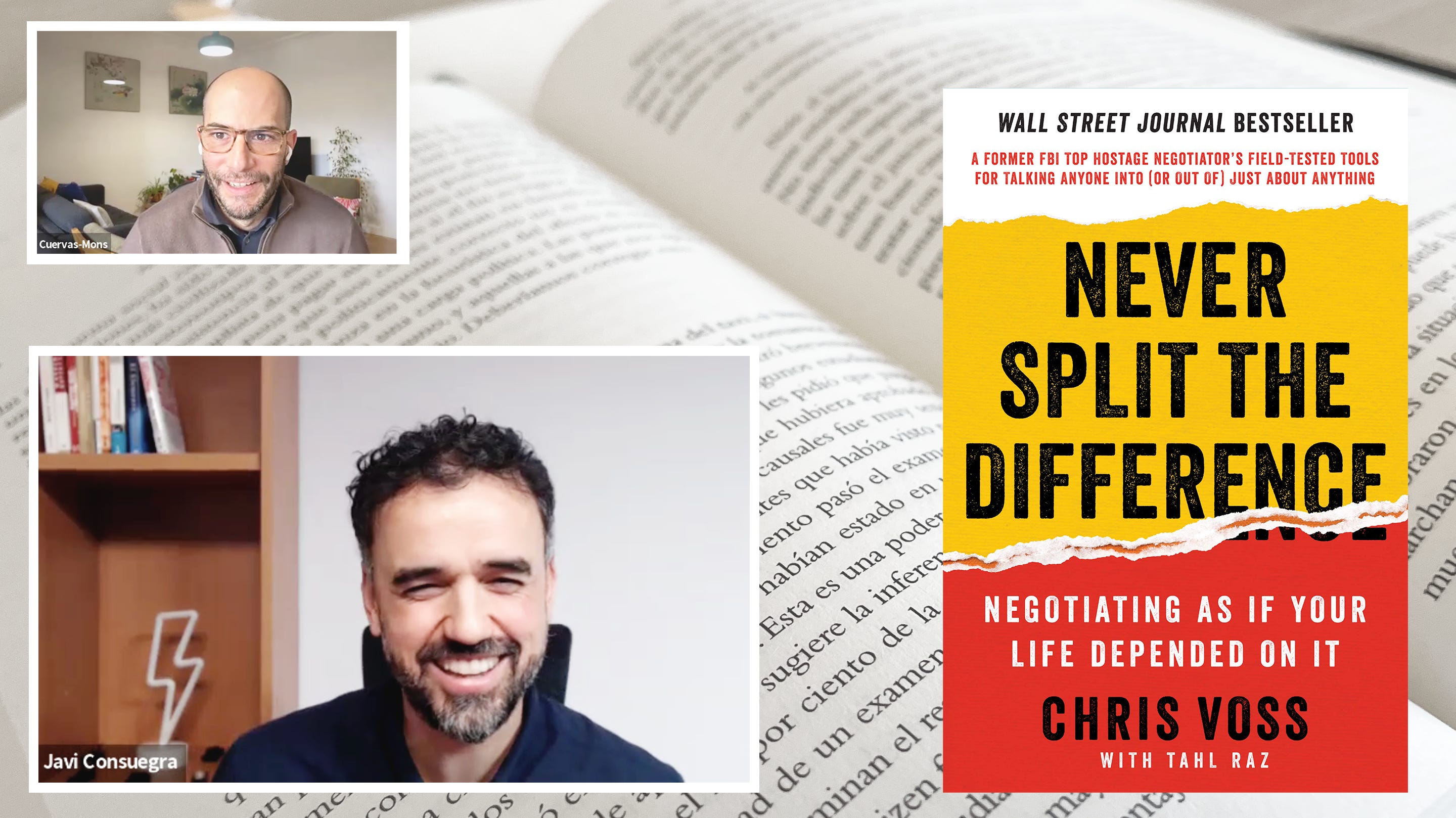 🎙Javi Consuegra sobre "Never Split the Difference": aprende a negociar ...