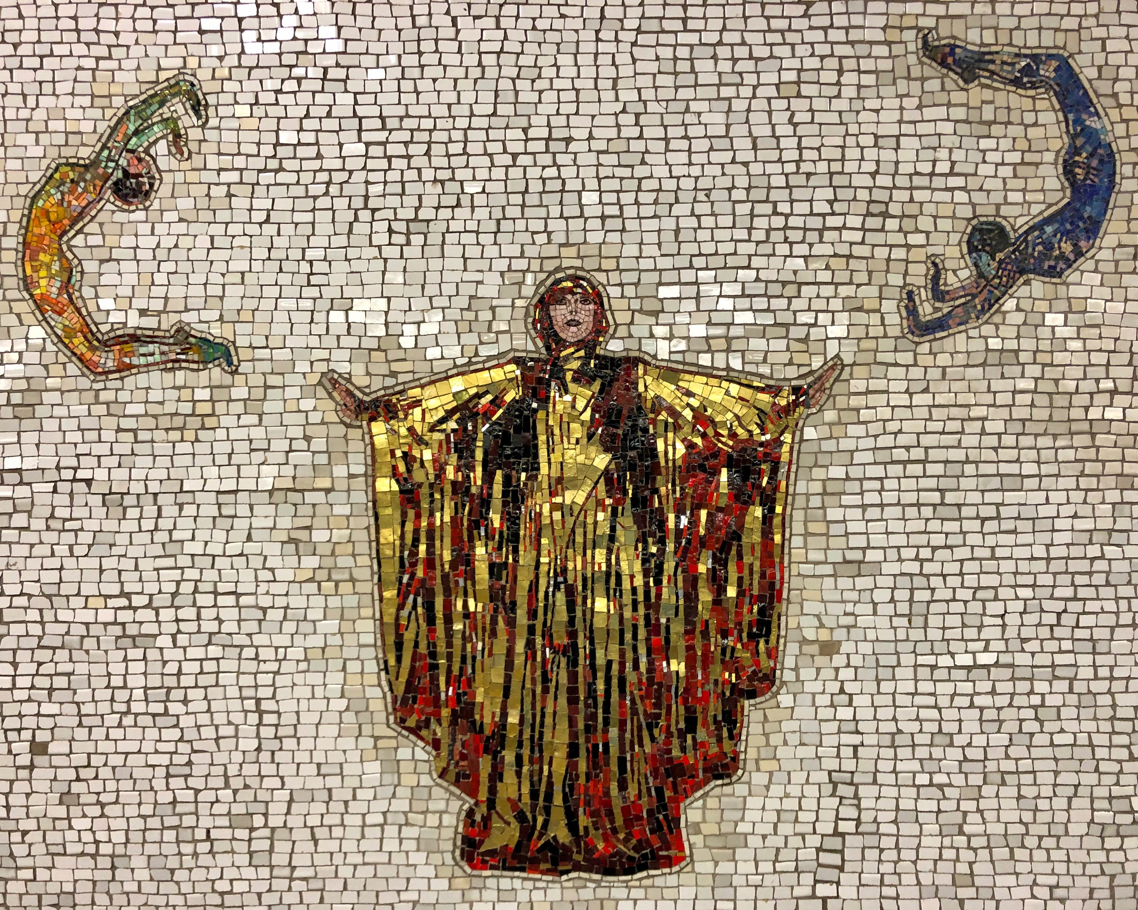 Nancy Spero and Lincoln Center - by Adrian Brune