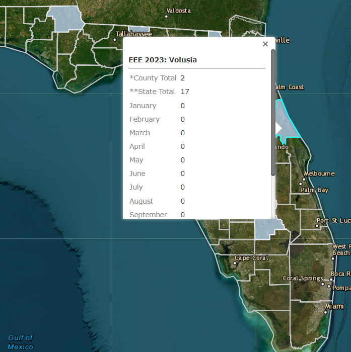 EASTERN EQUINE ENCEPHALITIS EEE visual data 5