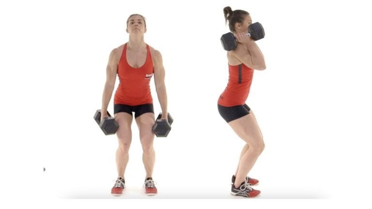 Ejercicio de crossfit con barra shop