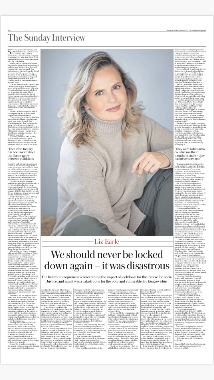 Queenager Interview Eleanor Mills meets the Queen of wellbeing