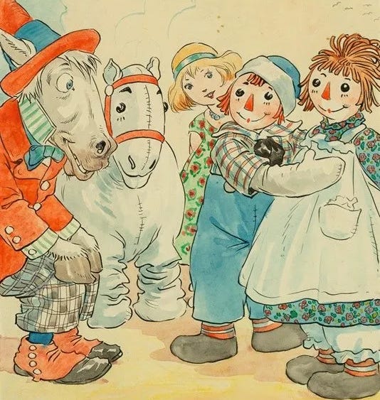 The Enchantment of Raggedy Ann by Ramona Grigg
