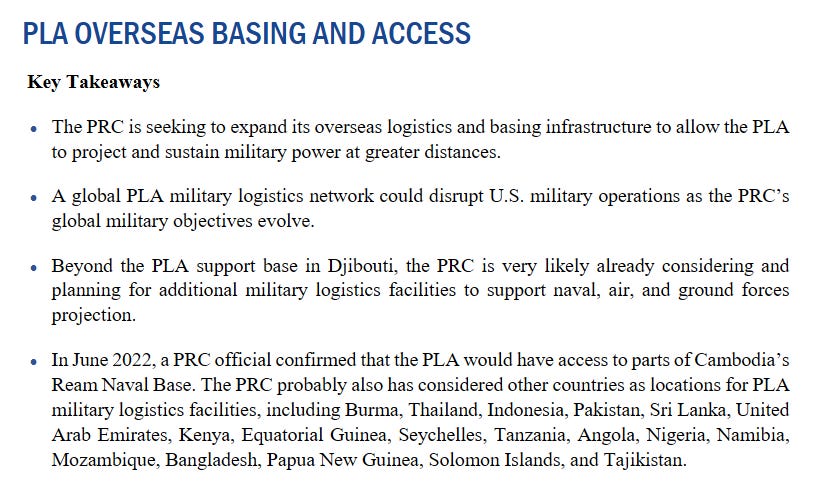 DOD Releases 2023 Report on Military and Security Developments ...