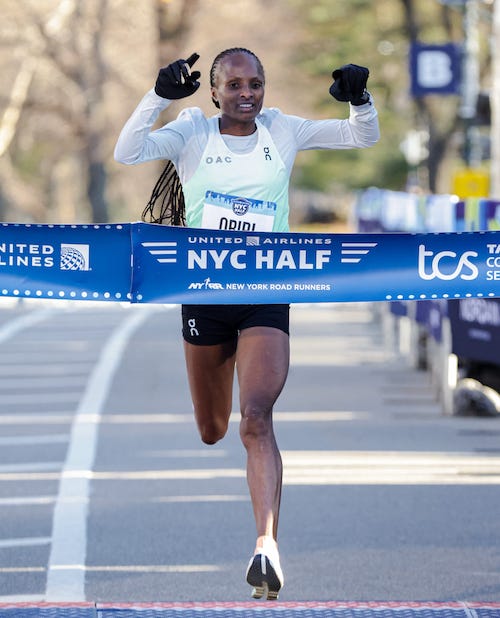 Fast Women No one can hang with Hellen Obiri in NYC