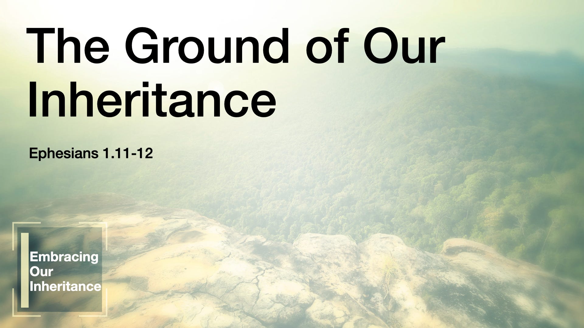 Embracing Our Inheritance in Christ - by Matthew Allen