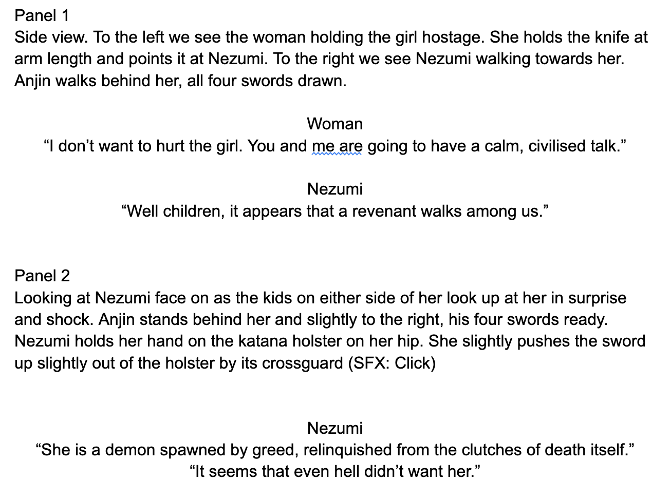 Comic Tutorial #1: How to write awesome panel descriptions