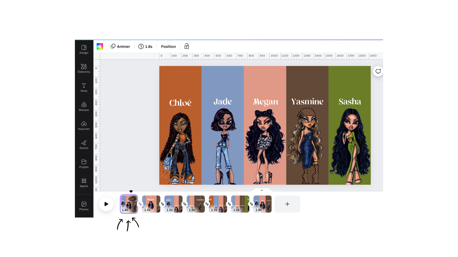 Comment Faire Un Effet Photo Multiple En Video Épisode 1 : Créer un Effet Combiné vidéo en - 10 Minutes sur Canva.