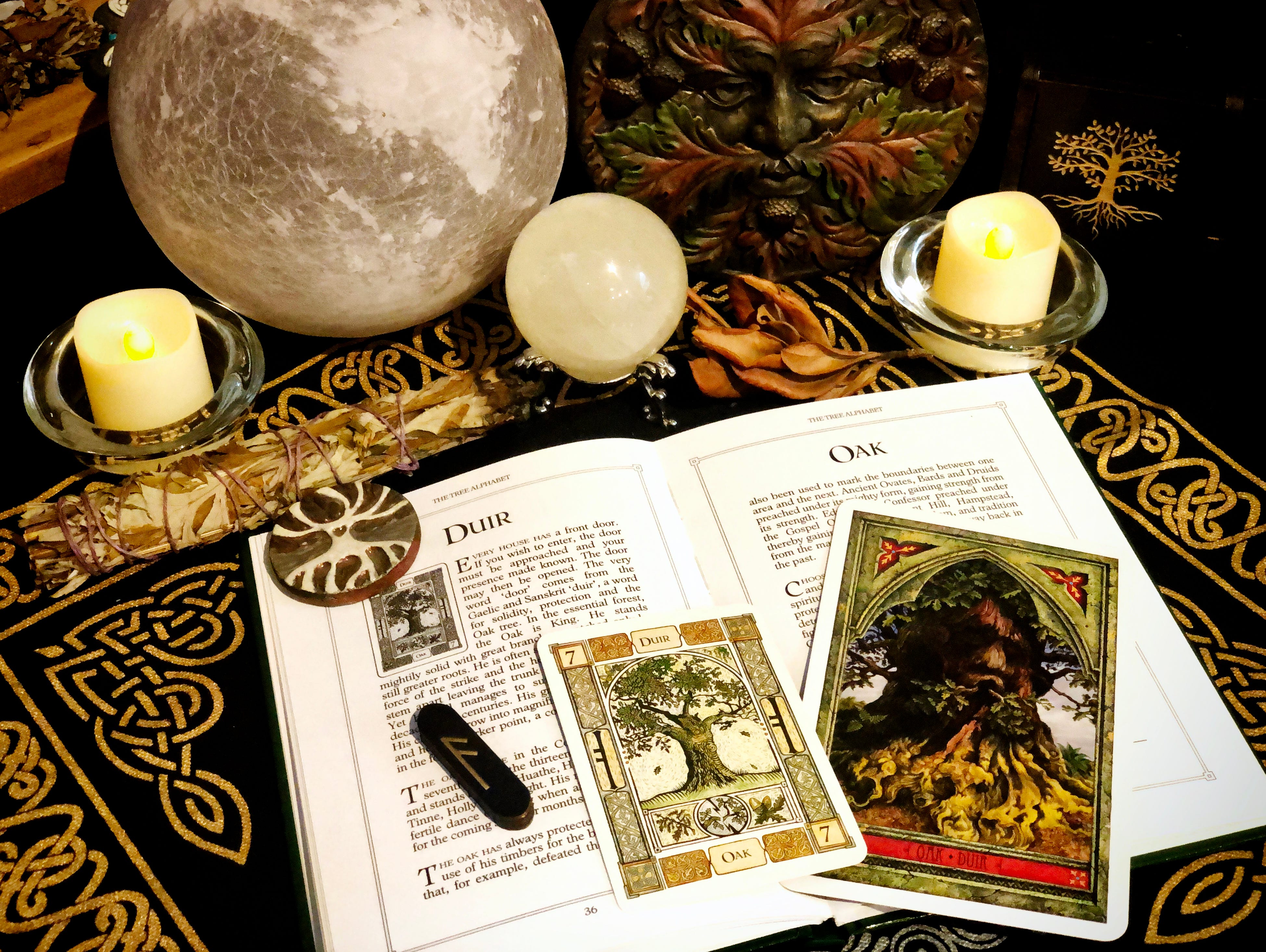 The Celtic Month of Duir, The Oak - Hedge Mystic