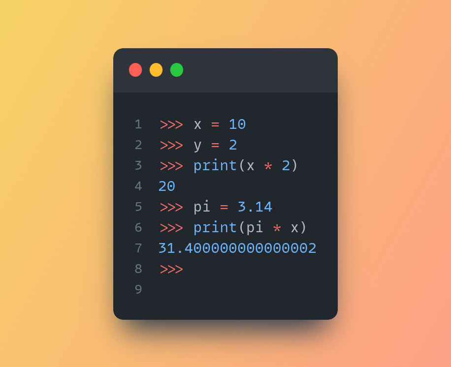 The Pursuit of Programming #2: Variables, Operators and Data Types