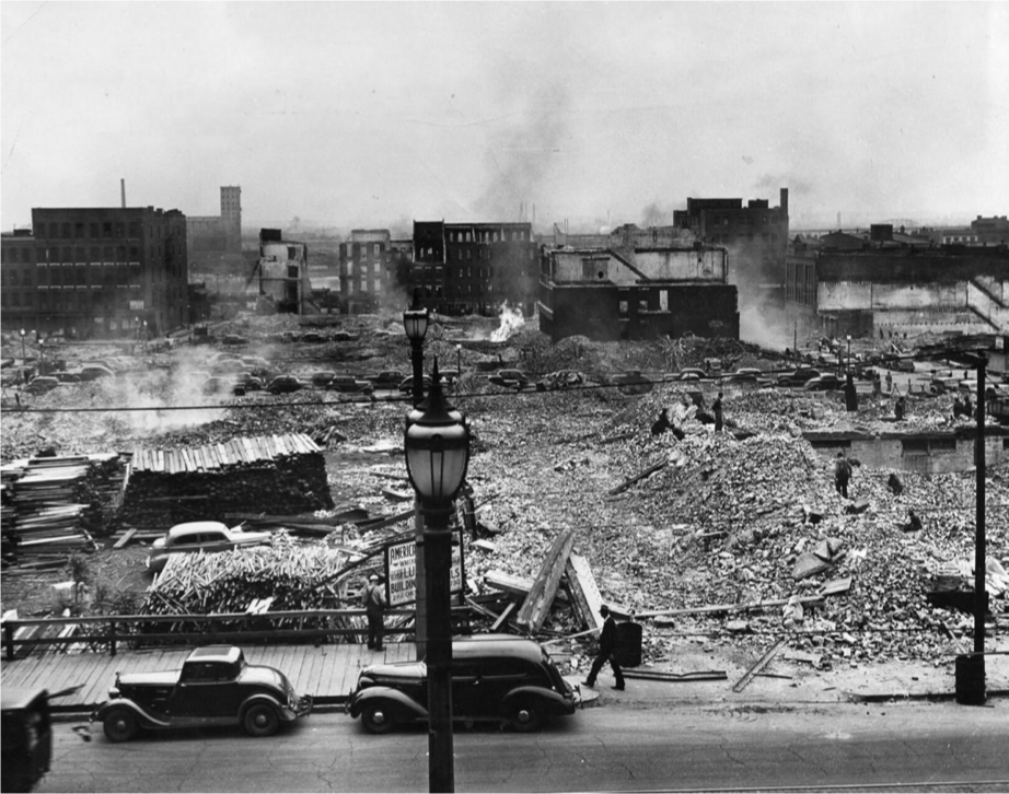 St. Louis Rip Let St. Louis Riverfront Clearances - by Jackie Dana
