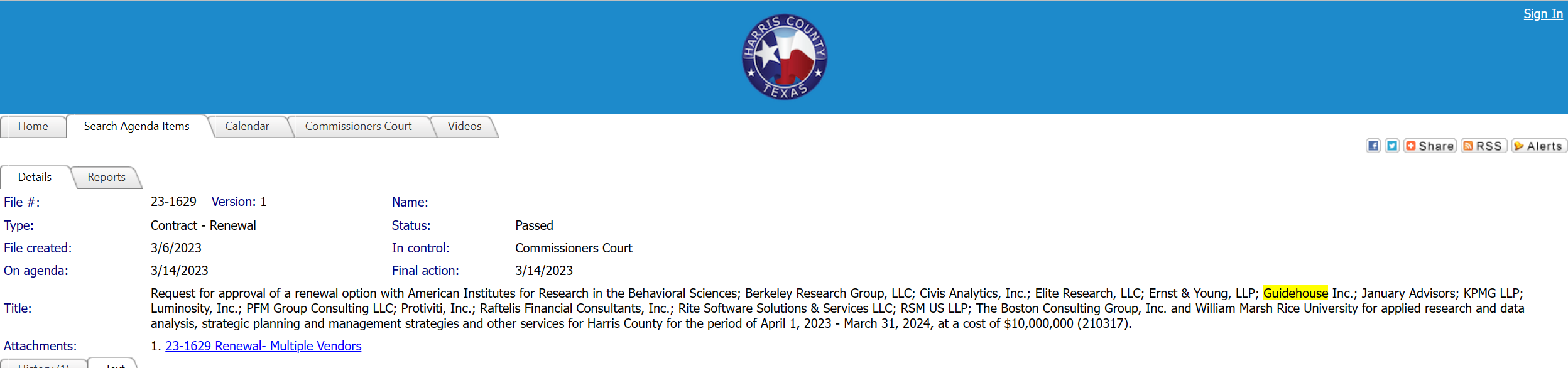 Why is Harris County Hiding a Damning Audit Report on BakerRipley's