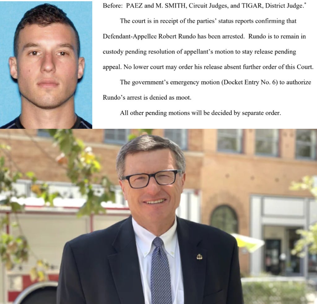 Judge Cormac Carney again orders Robert Rundo's release