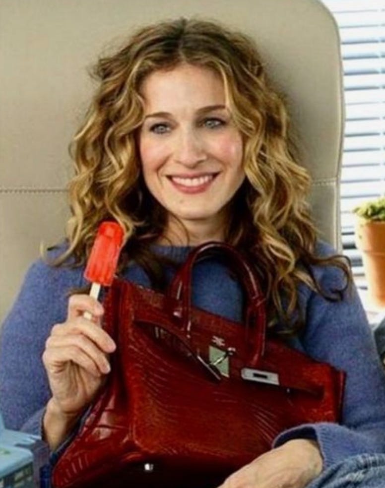Carrie bradshaw birkin bag new arrivals