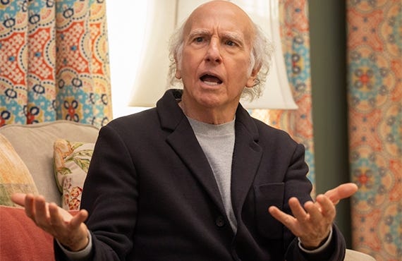 It doesn't matter if Curb Your Enthusiasm Season 12 is the end / Lorne  Michaels identifies with Shane Gillis / Food Network's Duff Goldman  hospitalized
