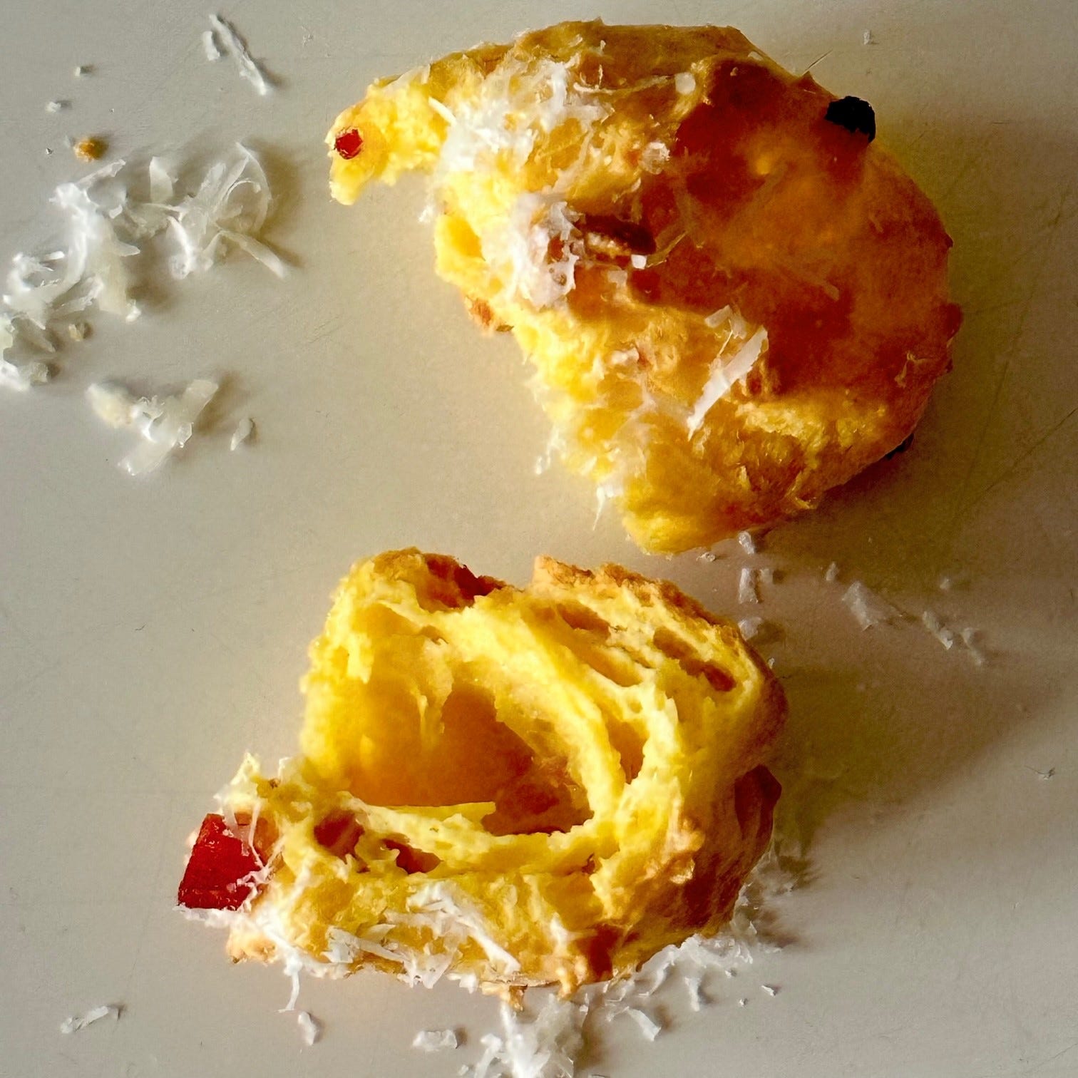 GOUGÈRES GO CARBONARA. Jill Dupleix Eats