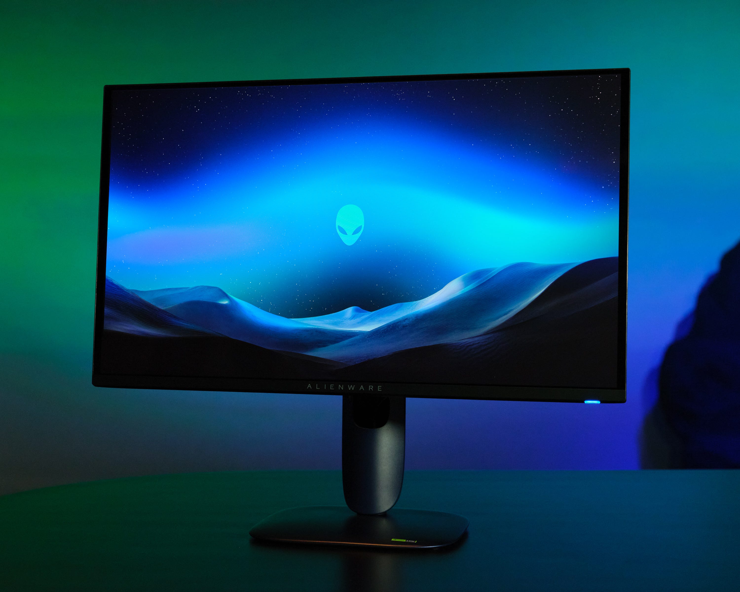 Alienware has new gaming monitors with a built-in headset
