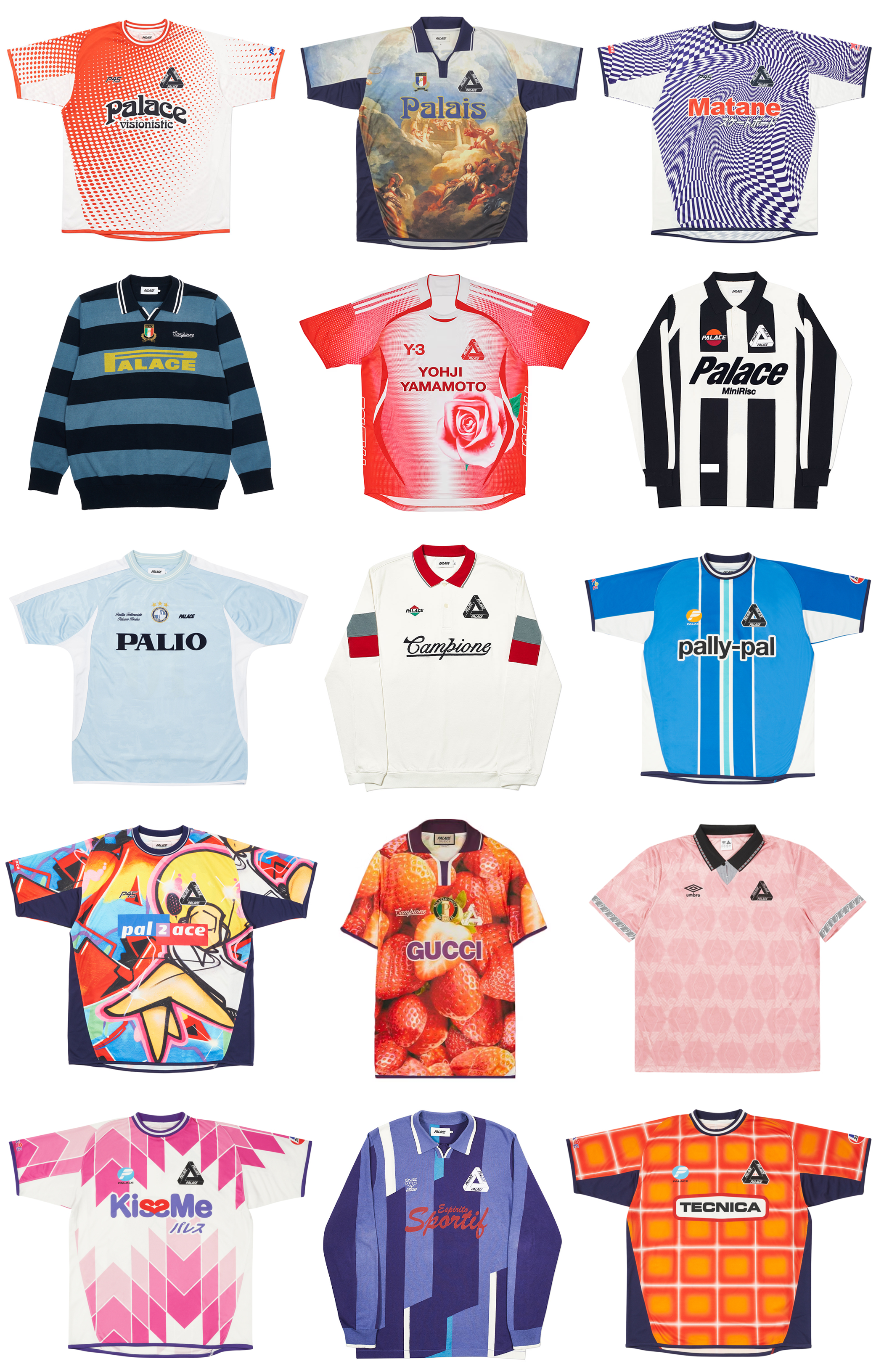 Palace football sales jersey