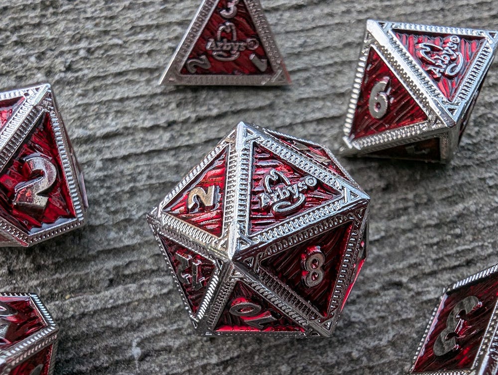 Arby's RPG Dice from Norse Foundry - The Retroist