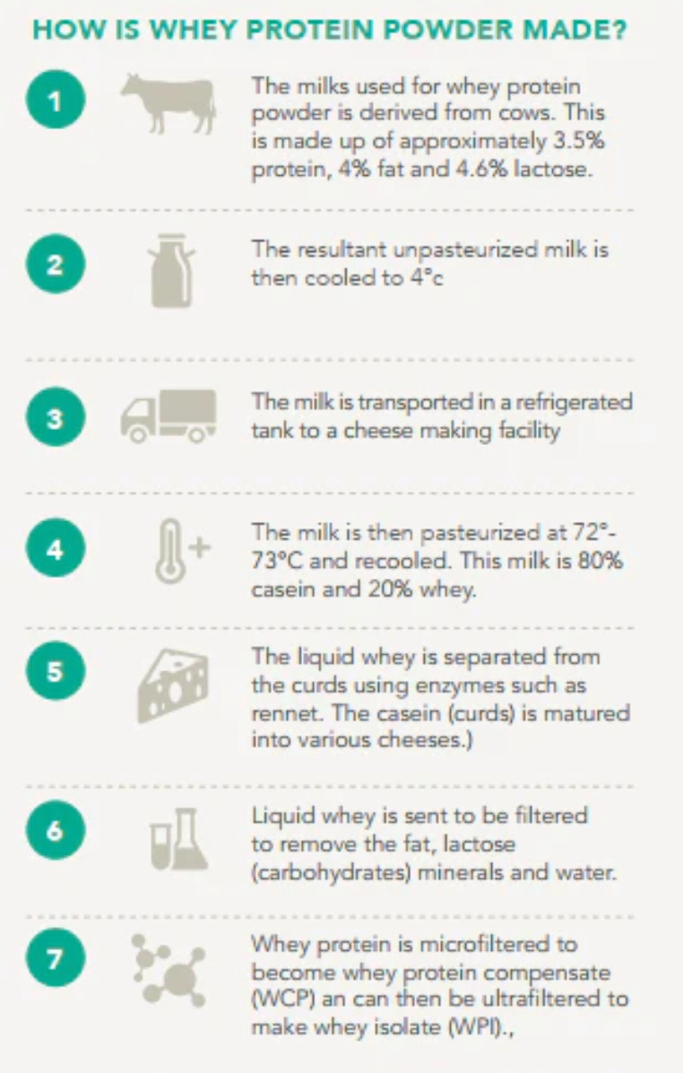 Whey protein made from online