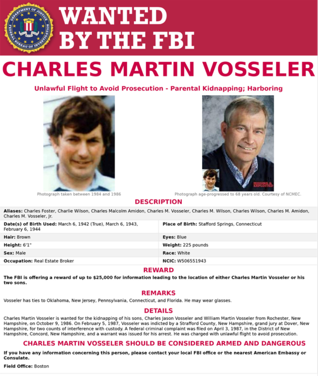 Kidnapped by Their Father: The Disturbing Tale of CJ and Billy Vosseler