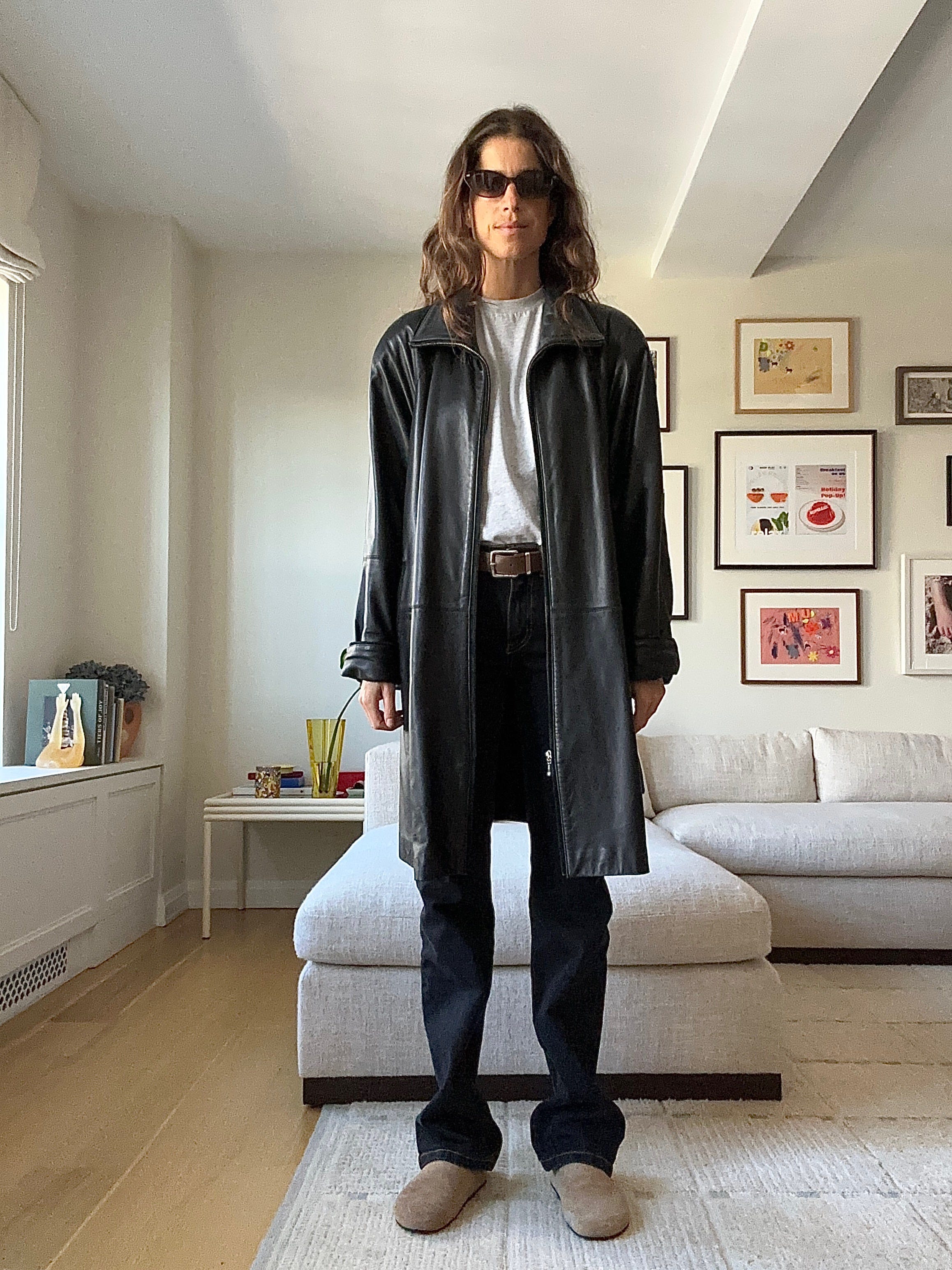 The row leather coat 2025
