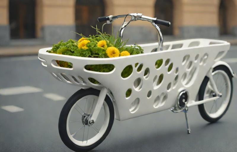 Public bike basket store